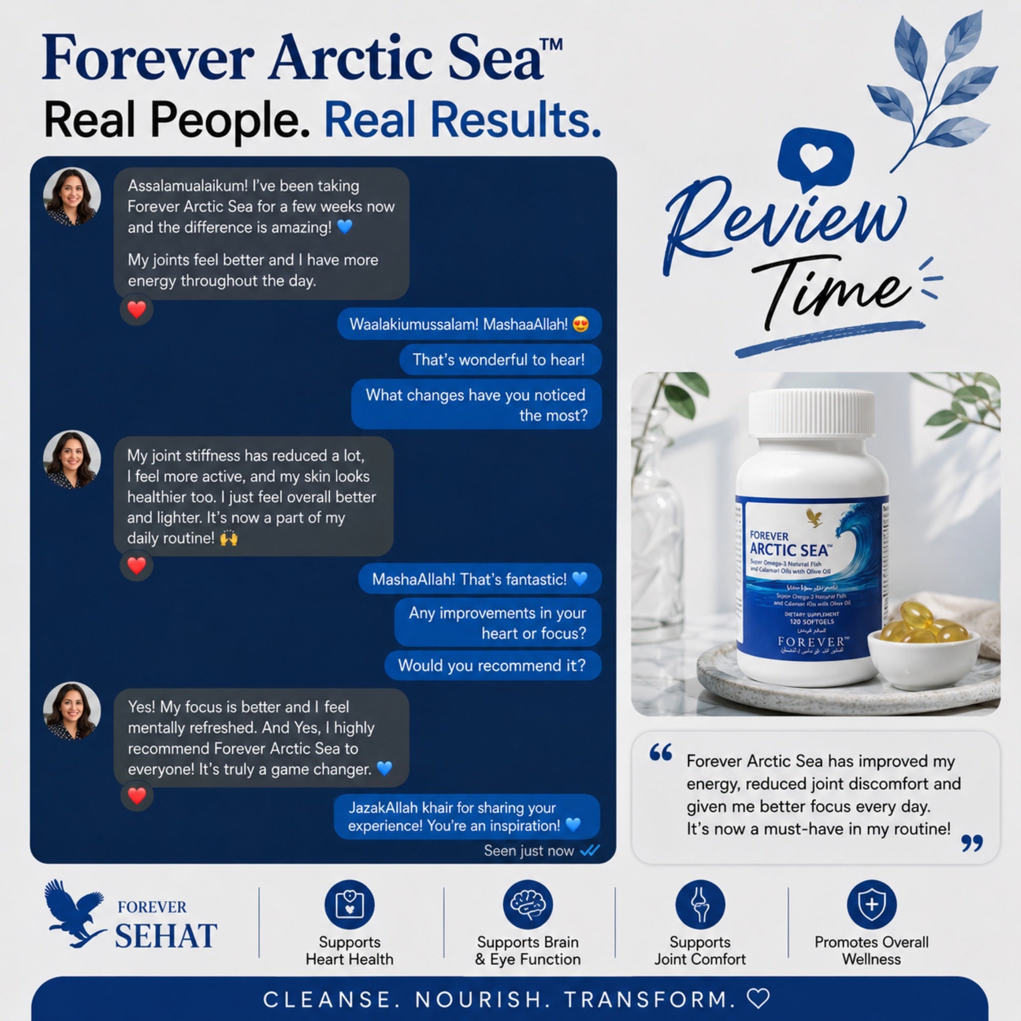 Forever Arctic Sea® Heart & Brain Support